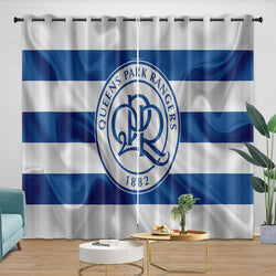 Queen Park Rangers Curtains Blackout Window Drapes Room Decoration (Online Order Only)