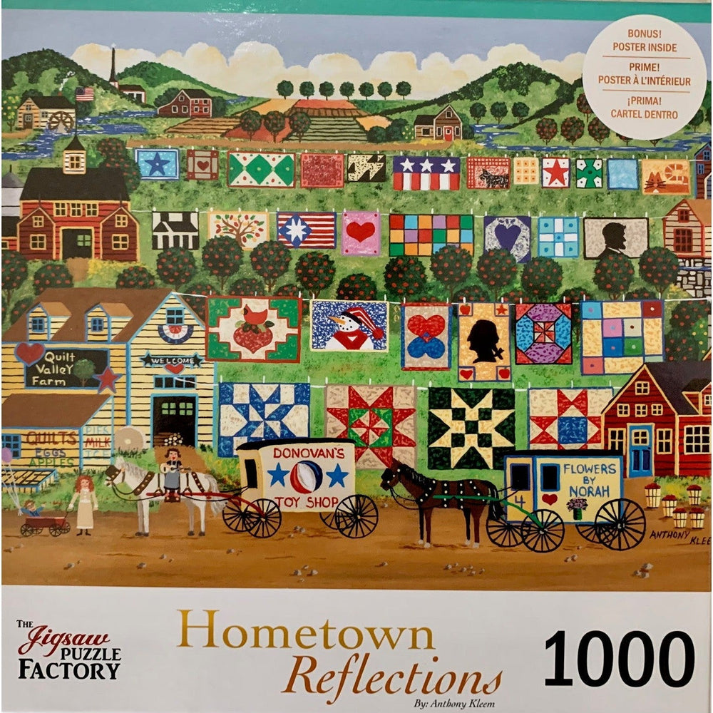 Quilt Valley Farm 1000 Piece Jigsaw Puzzle Leap Year (ONLINE ORDER ONLY)