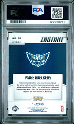 Graded 2025 Panini Instant Paige Bueckers #14 Rookie RC Basketball Card PSA 9 Mint (ONLINE ORDER ONLY)