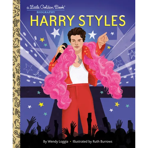 Harry Styles: A Little Golden Book Biography - Hardcover (ONLINE ORDER ONLY)
