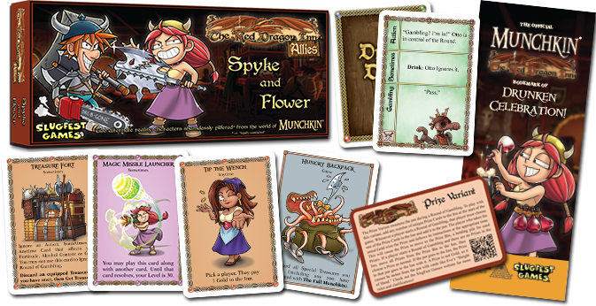 The Red Dragon Inn: Allies - Spyke and Flower