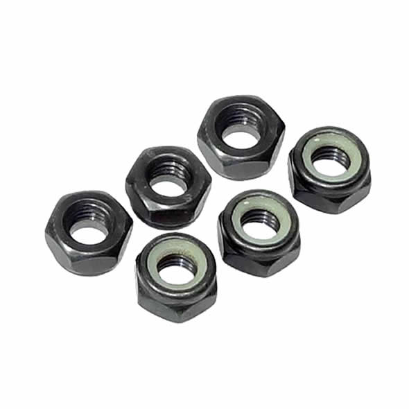 RED07204PA 6pcs M10 Lock Nut Redcat Racing (ONLINE ORDER ONLY)