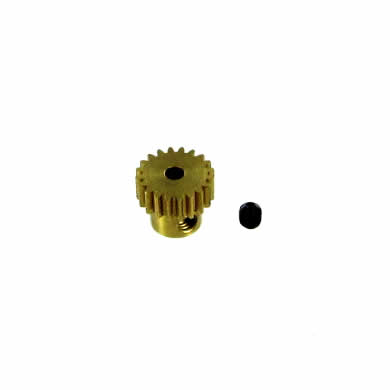 RED11150 Brass Pinion Gear 20T .6 Module Redcat (ONLINE ORDER ONLY)