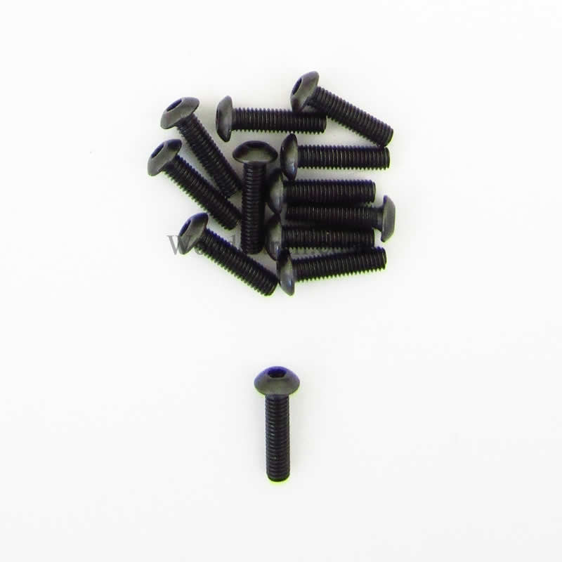RED50101PA 12 Screws Cap Head Machine Redcat Racing (ONLINE ORDER ONLY)