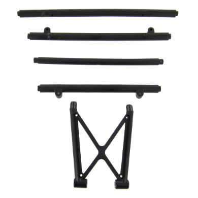 RED69504R Front Bumper Brace and Roll Cage Side Rails Assembly V2 (ONLINE ORDER ONLY)