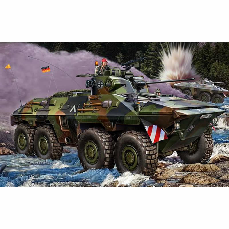 REG03036 SpPz 2 Luchs A1/A2 1/35 Scale Plastic Model Kit Revell (ONLINE ORDER ONLY)