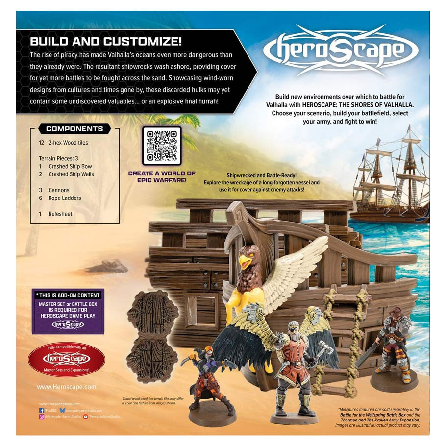 Heroscape: Shores of Valhalla Terrain Expansion