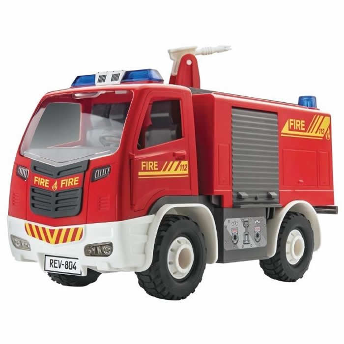 REV451004 Fire Truck Junior 1/20 Scale Plastic Model Kit Revell (ONLINE ORDER ONLY)