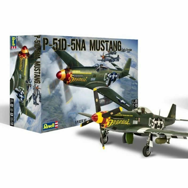 REV5989 P-51D Mustang 1/32 Scale Plastic Model Kit Revell (ONLINE ORDER ONLY)