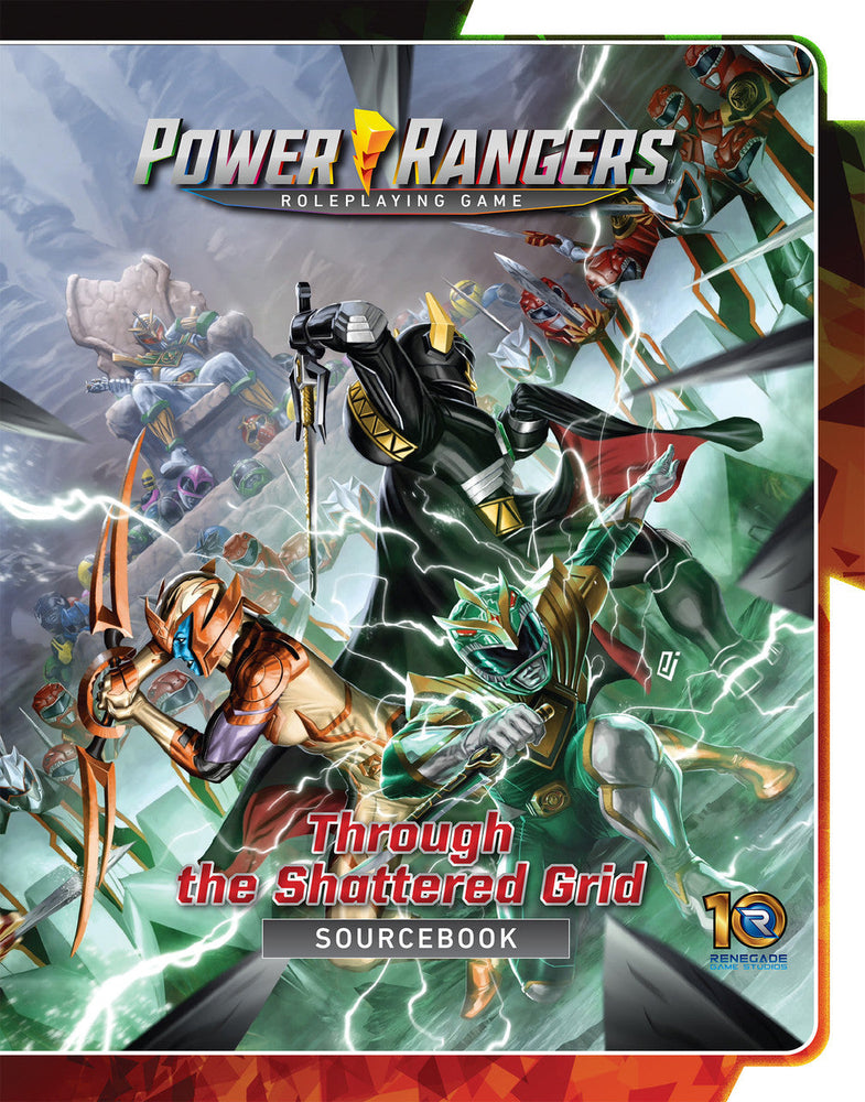 Power Rangers RPG: Through the Shattered Grid Sourcebook (ONLINE ORDER ONLY)