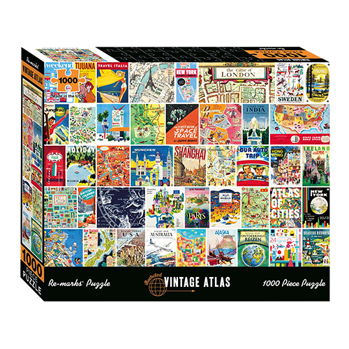 Puzzle: Vintage Atlas