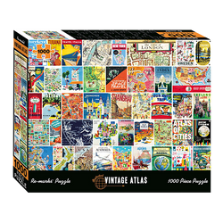 Puzzle: Vintage Atlas