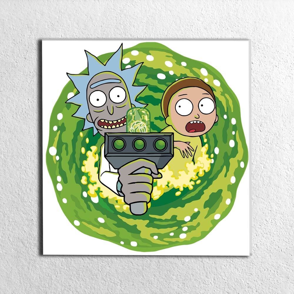 Rick & Morty - Paint By Numbers Kit (ONLINE ORDER ONLY)