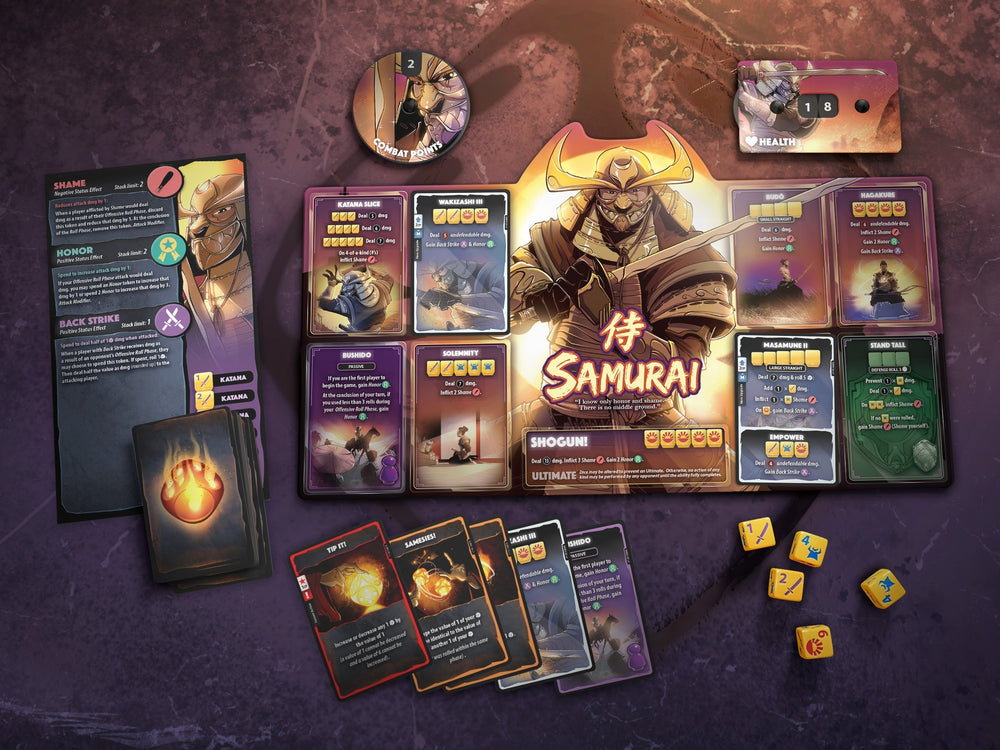 Dice Throne: Season Two - Gunslinger vs Samurai