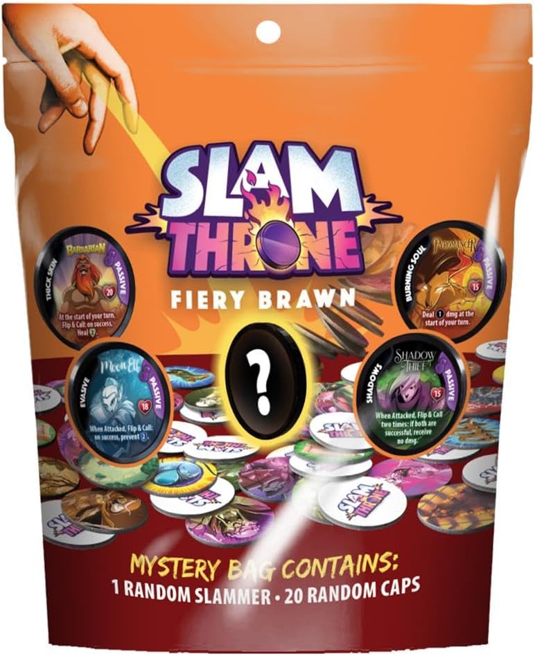 Dice Throne: Slam Throne - Fiery Brawn - Blind Bag (ONLINE ORDER ONLY)