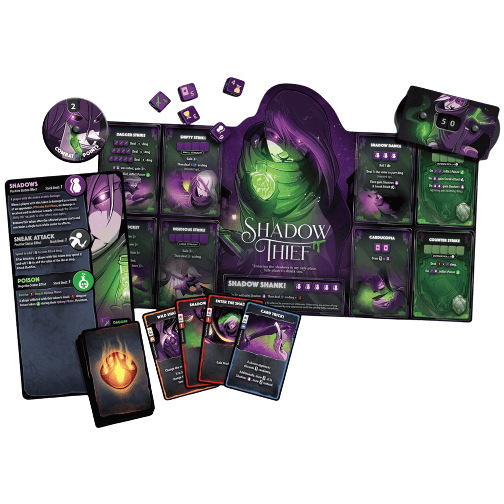 Dice Throne: Hero Pack - Shadow Thief (ONLINE ORDER ONLY)