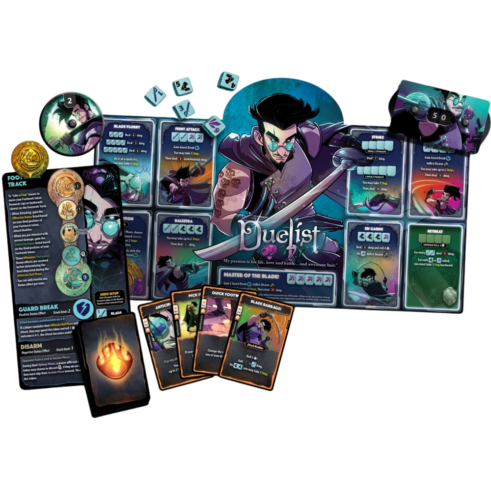 Dice Throne: Hero Pack - Duelist (ONLINE ORDER ONLY)