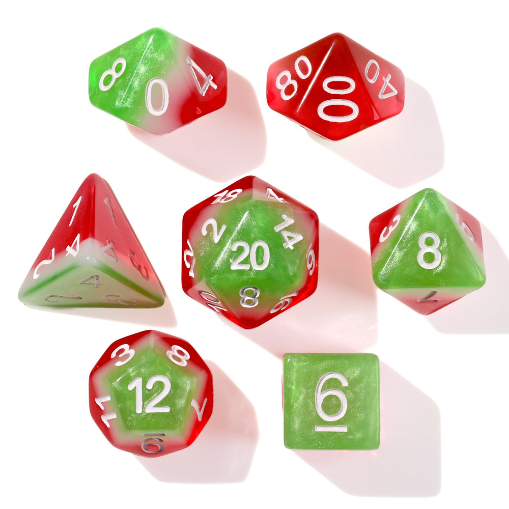 Summer Vibes RPG Dice Set - 7 Pieces (ONLINE ORDER ONLY)