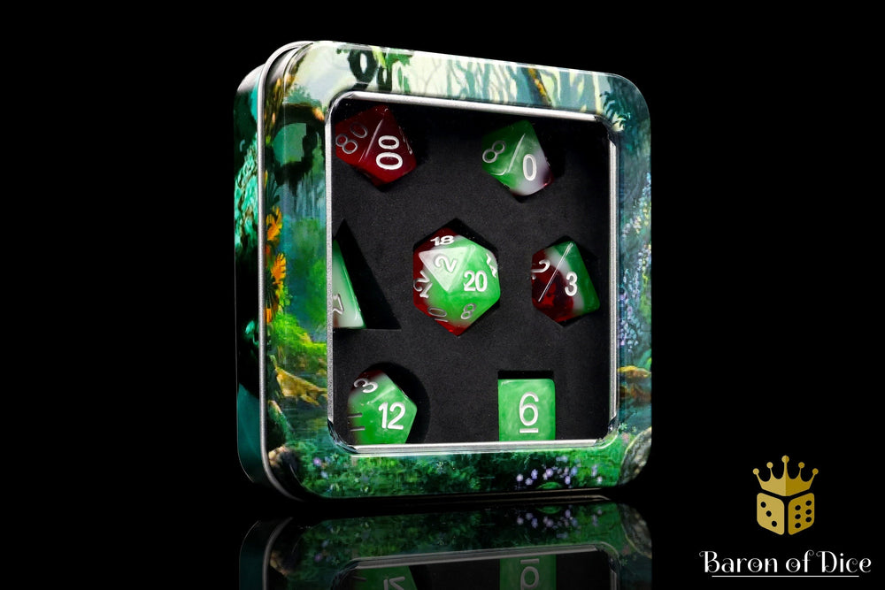 Summer Vibes RPG Dice Set - 7 Pieces (ONLINE ORDER ONLY)