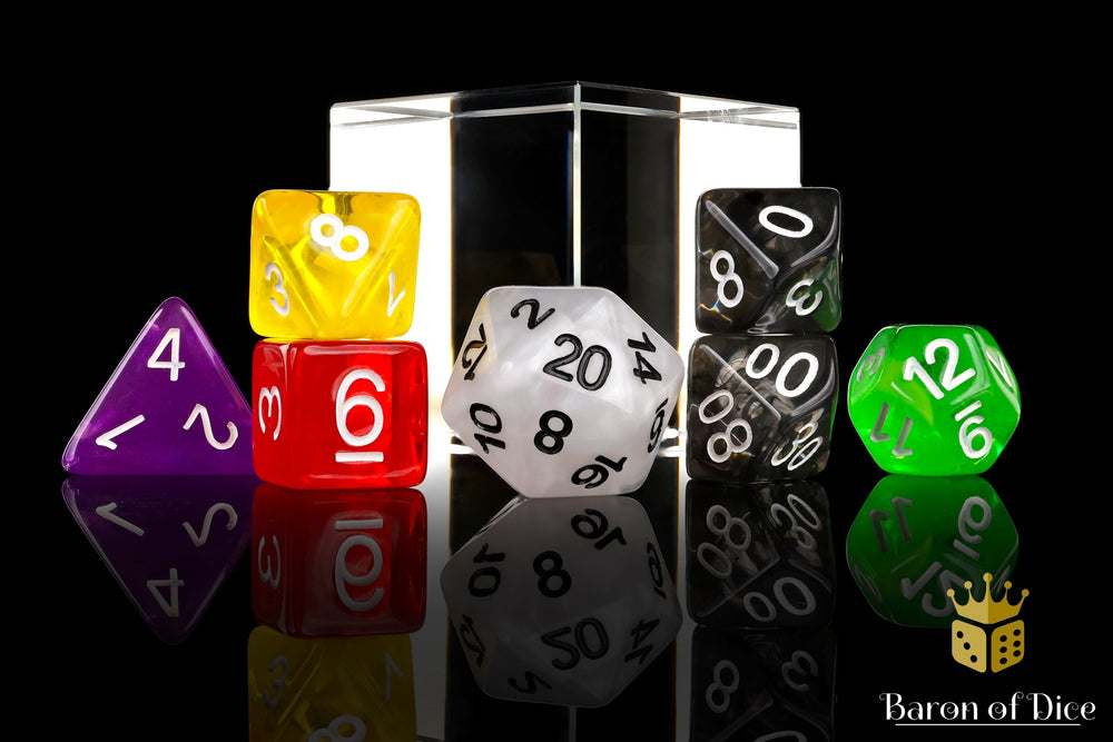 Cyber Combat RPG Dice Set (ONLINE ORDER ONLY)