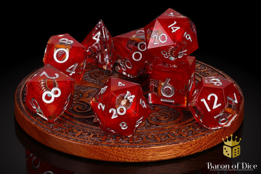 The Barbarian | 8-Piece RPG Set | Baron's Signature Series (ONLINE ORDER ONLY)