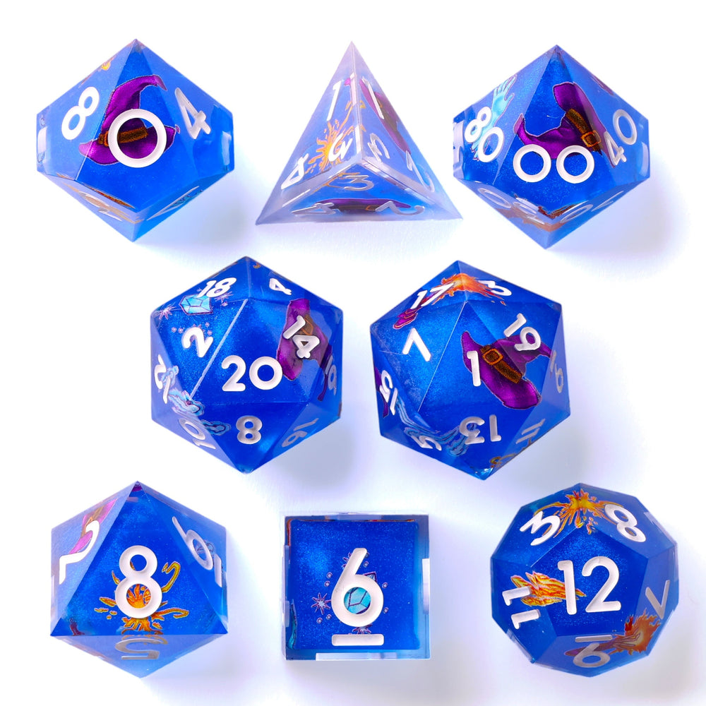 The Wizard | 8-Piece RPG Set | Baron's Signature Series (ONLINE ORDER ONLY)