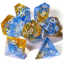 Liuli Glass RPG Dice Set - 7 Pieces (ONLINE ORDER ONLY)
