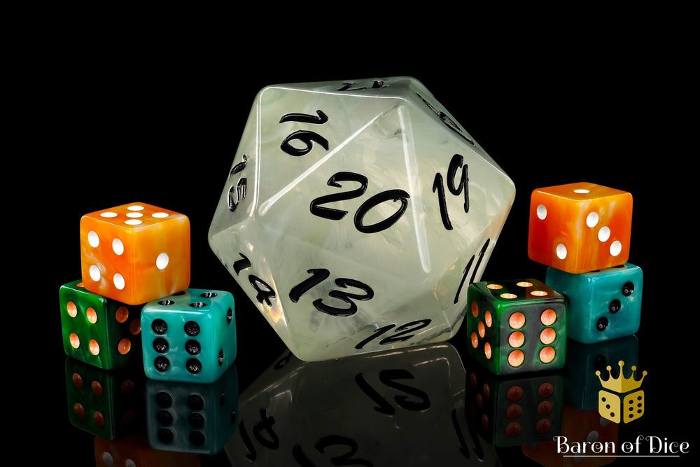 Big Ass Spindown D20 - White Order (ONLINE ORDER ONLY)