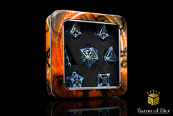 Elven Forged Trinkets Metal RPG Dice Set - 7 Pieces (ONLINE ORDER ONLY)