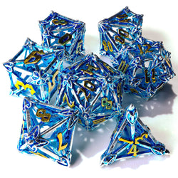 Elven Forged Trinkets Metal RPG Dice Set - 7 Pieces (ONLINE ORDER ONLY)