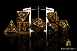 Sunken Treasure Metal RPG Dice Set - 7 Pieces (ONLINE ORDER ONLY)