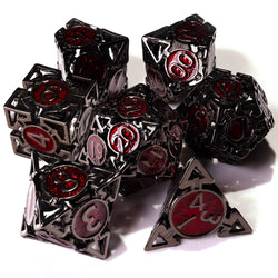 Which Way is Up? Metal RPG Dice Set | 7 Pieces (ONLINE ORDER ONLY)
