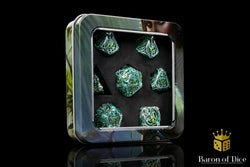 Undead Legion Metal RPG Dice Set | 7 Pieces (ONLINE ORDER ONLY)