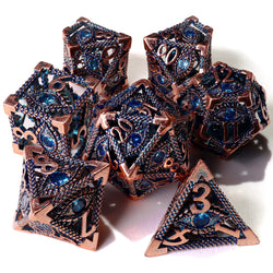Eye of Providence Metal RPG Dice Set | 7 Pieces (ONLINE ORDER ONLY)