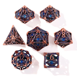 Eye of Providence Metal RPG Dice Set | 7 Pieces (ONLINE ORDER ONLY)
