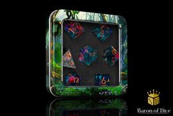 Water Garden Sharp Edge RPG Dice Set - 7 Pieces (ONLINE ORDER ONLY)