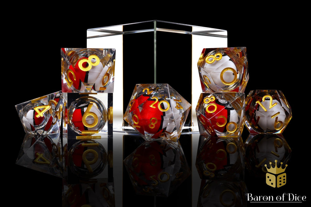 I Choose You! Liquid Core RPG Dice Set - 7 Pieces (ONLINE ORDER ONLY)