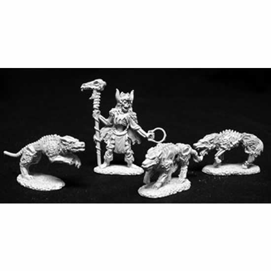 RPR02079 Komray Dogs Of War Undead Miniature 25mm Heroic Scale (ONLINE ORDER ONLY)