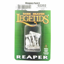 RPR02202 Weapons Pack II Miniature 25mm Heroic Scale Dark Heaven (ONLINE ORDER ONLY)