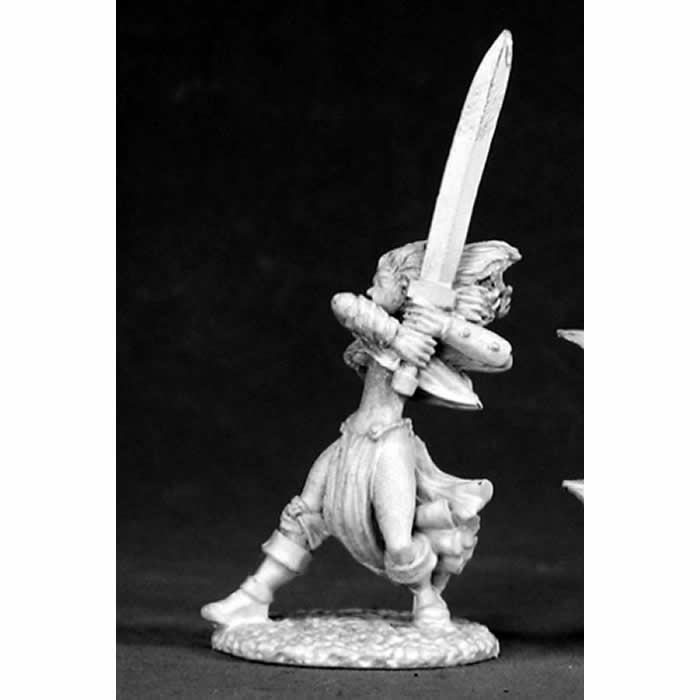 RPR02518 Deenah Female Barbarian Miniature 25mm Heroic Scale (ONLINE ORDER ONLY)