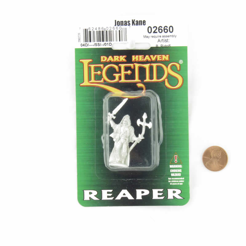 RPR02660 Jonas Kane Miniature 25mm Heroic Scale Dark Heaven Legends (ONLINE ORDER ONLY)