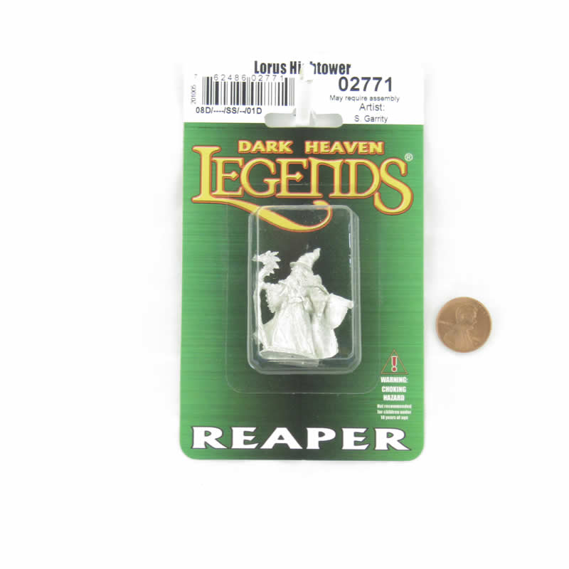 RPR02771 Wizard Lorus Hightower Miniature Figurine 25mm Heroic Scale Dark Heaven Legends (ONLINE ORDER ONLY)