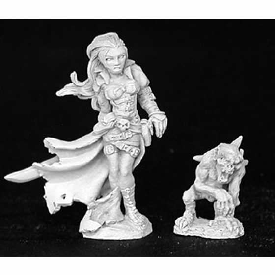 RPR02826 Terezinya and Familiar Miniature Figurine 25mm Heroic Scale Dark Heaven Legends (ONLINE ORDER ONLY)