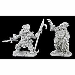 RPR02944 Derro Captain and Sorcerer Miniature Figure 25mm Heroic Scale Dark Heaven Legends (ONLINE ORDER ONLY)