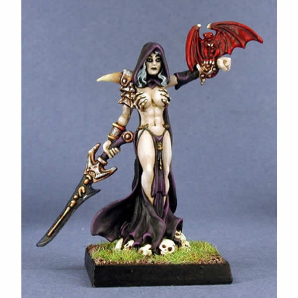 RPR02986 Eldessa Female Necromancer Miniature 25mm Heroic Scale (ONLINE ORDER ONLY)