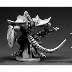 RPR03316 Kardrakir Reptus Dragonman Warrior Miniature 25mm Scale (ONLINE ORDER ONLY)