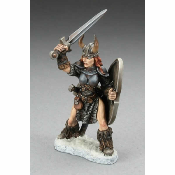 RPR03384 Ingrid Female Viking Warrior Miniature 25mm Heroic Scale (ONLINE ORDER ONLY)