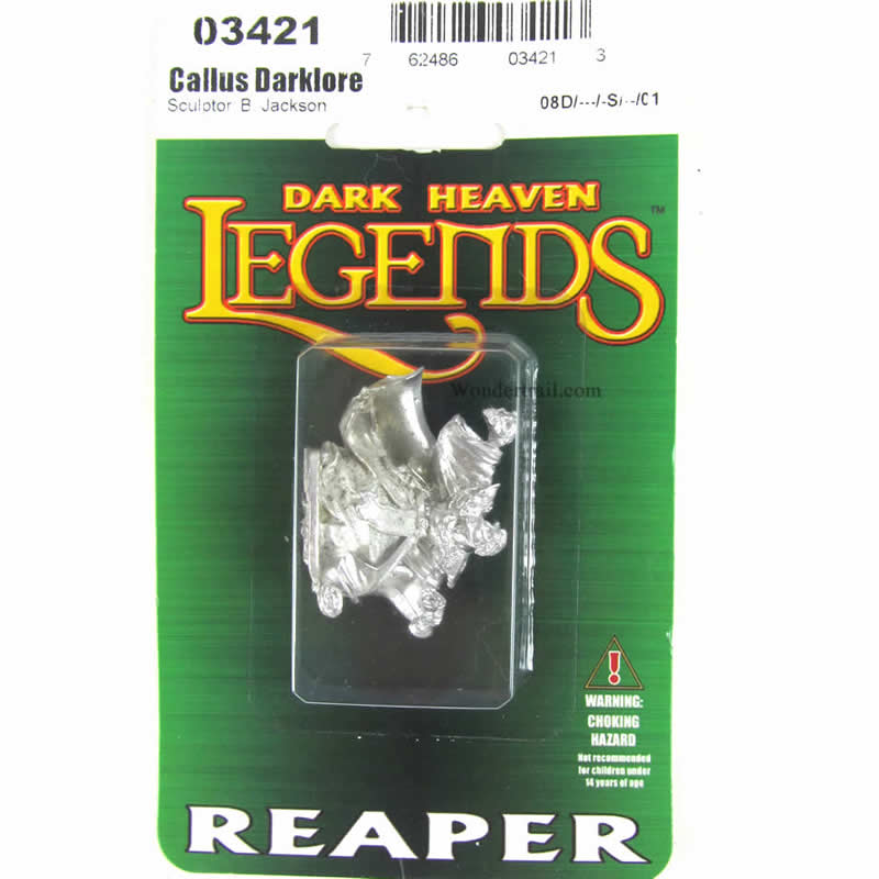 RPR03421 Callus Darklore Miniature 25mm Heroic Scale Dark Heaven (ONLINE ORDER ONLY)