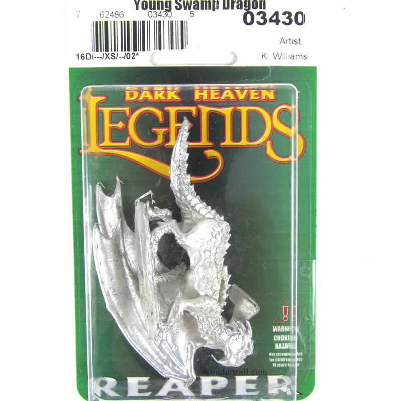 RPR03430 Young Swamp Dragon Miniature 25mm Heroic Scale (ONLINE ORDER ONLY)