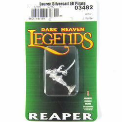 RPR03482 Lauren Silversail Female Elf Pirate Miniature 25mm Heroic Scale (ONLINE ORDER ONLY)